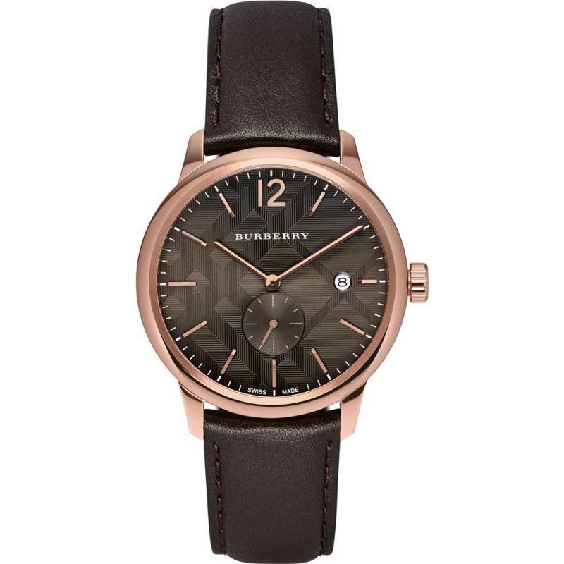 Burberry Mens Watch The Classic Rose Gold Bu10012 -korean beauty