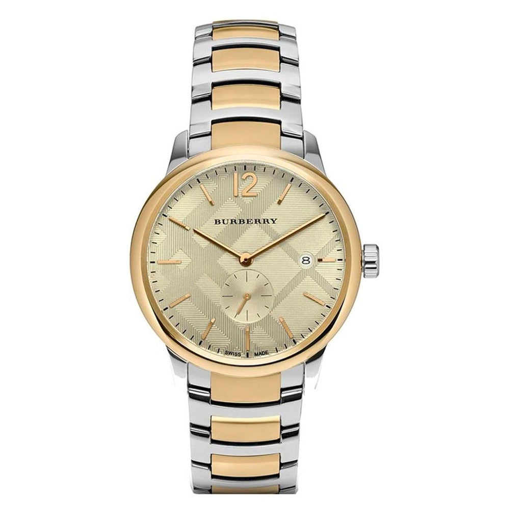 Burberry Mens Watch The Classic Two Tone Bu10011 -korean beauty