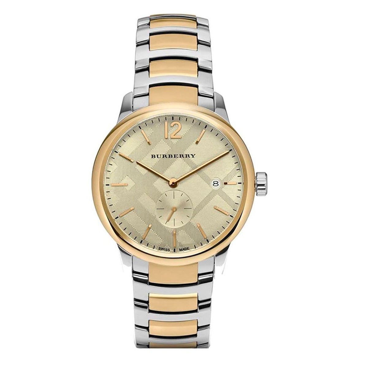 Burberry Mens Watch The Classic Two Tone Bu10011 -korean beauty