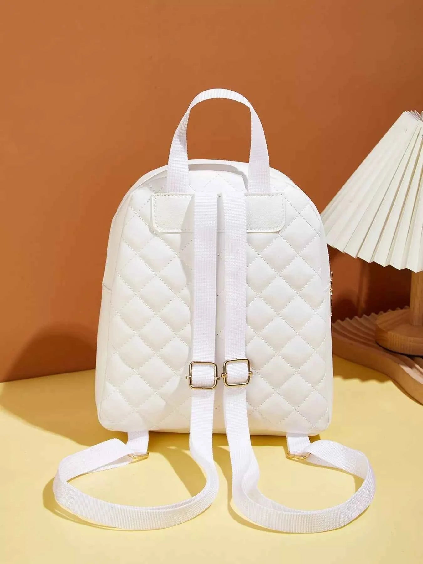 Quilted Lightweight Backpack Bag