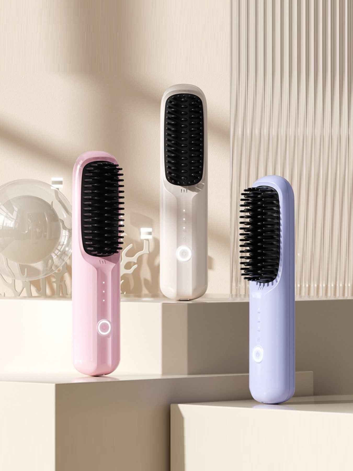 Portable Heated Straightening Comb