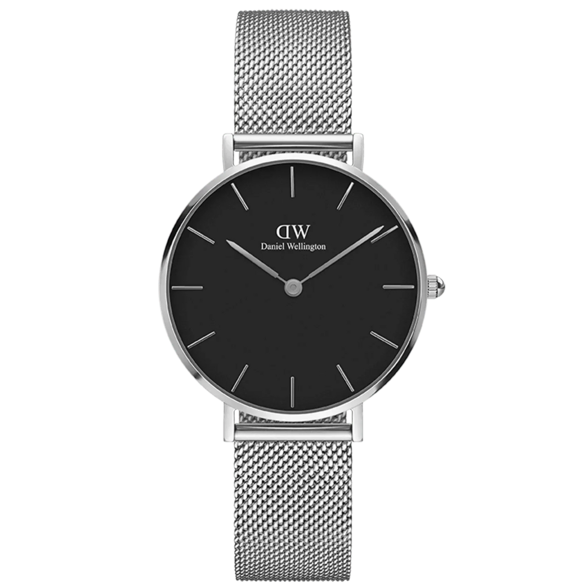 Daniel Wellington Ladies Silver Petite Stirling Watch Dw00100162 -korean beauty