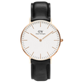 Daniel Wellington Mens Black Classic Sheffield Watch Dw00100036 -korean beauty