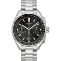 Bulova Lunar Pilot Chrono Mens Silver Watch 96k111 -korean beauty
