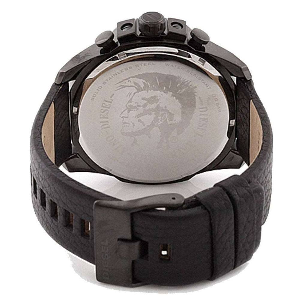 Diesel Dz4291 Men S Master Chief Black Chronograph Watch -korean beauty