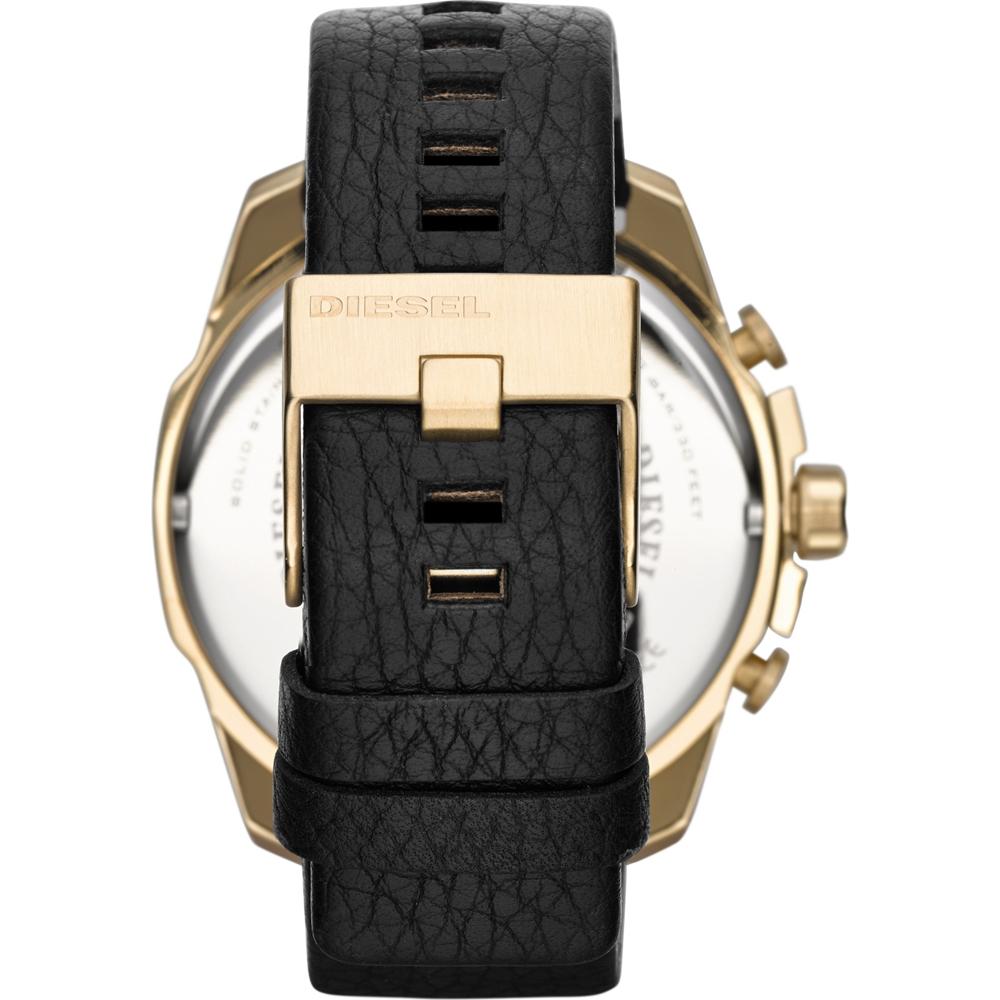 Diesel Dz4344 Men S Gold Mega Chief Chronograph Watch -korean beauty