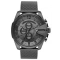 Diesel Dz4527 Men S Chronograph Mega Chief Gunmetal Mesh Watch -korean beauty