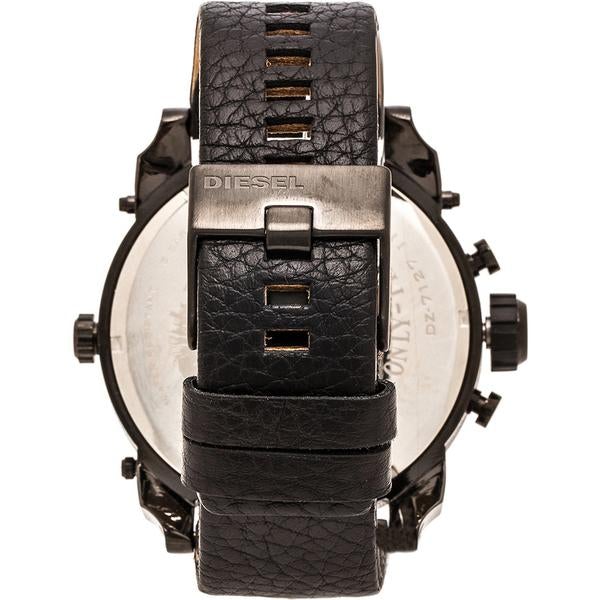 Diesel Dz7127 Men S Big Daddy Black Chronograph Watch -korean beauty