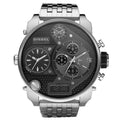 Diesel Dz7221 Men S Mr Daddy Silver Chronograph Watch -korean beauty