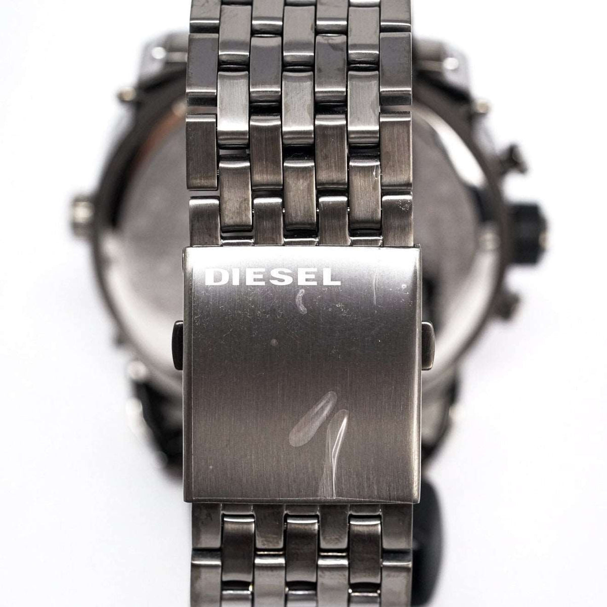 Diesel Dz7247 Men S Chronograph Big Daddy Gun Metal Watch -korean beauty