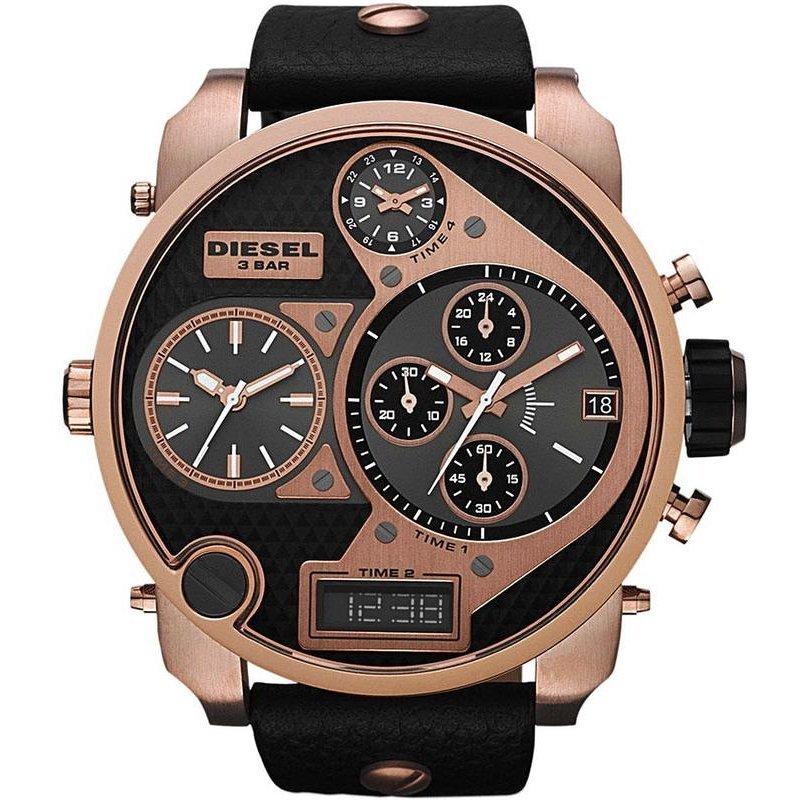 Diesel Dz7261 Men S Rose Gold Mr Daddy Chronograph Watch -korean beauty