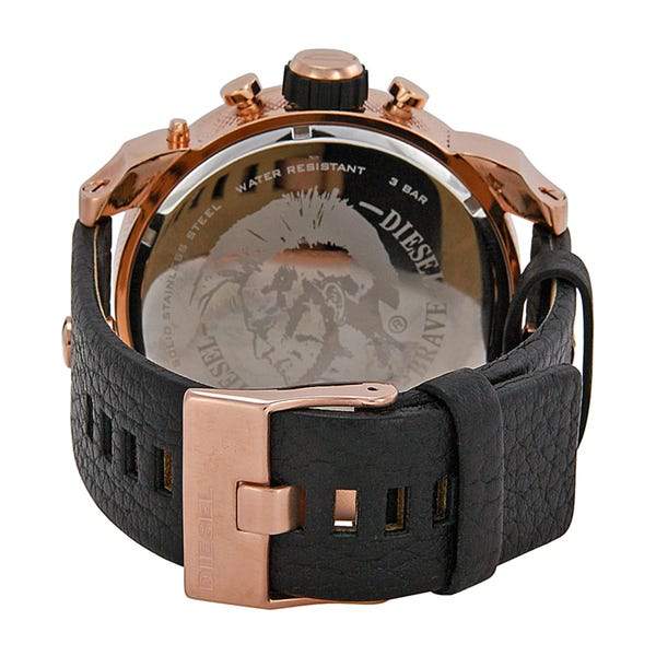 Diesel Dz7261 Men S Rose Gold Mr Daddy Chronograph Watch -korean beauty