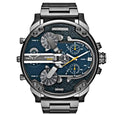 Diesel Dz7331 Men S Daddy 2 0 Gunmetal Chronograph Watch -korean beauty