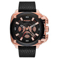 Diesel Dz7346 Men S Bamf Black Chronograph Watch -korean beauty
