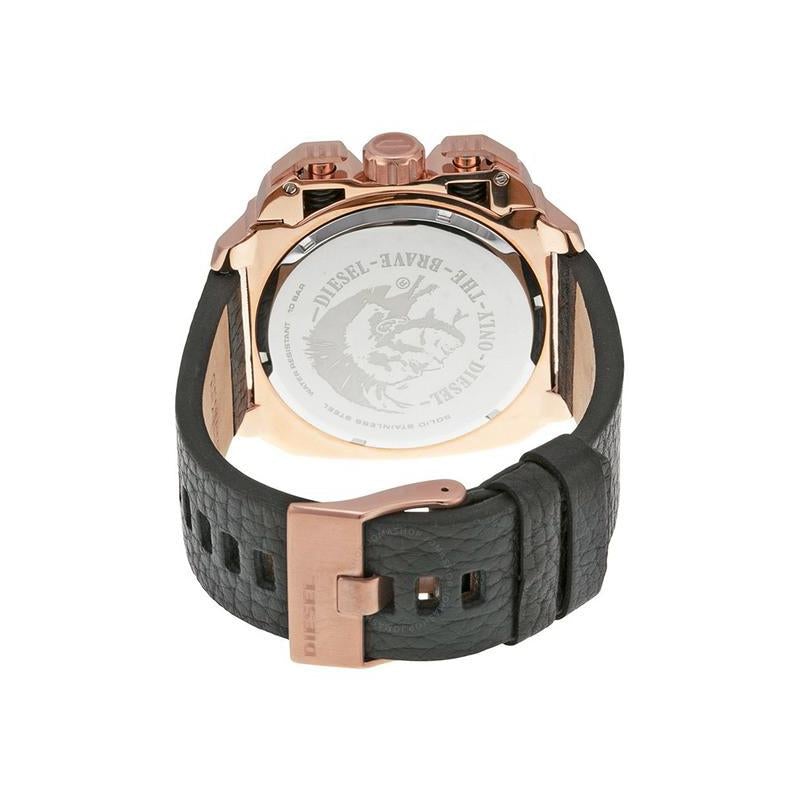 Diesel Dz7346 Men S Bamf Black Chronograph Watch -korean beauty