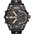 Diesel Dz7350 Men S Daddy 2 0 Black Chronograph Watch -korean beauty