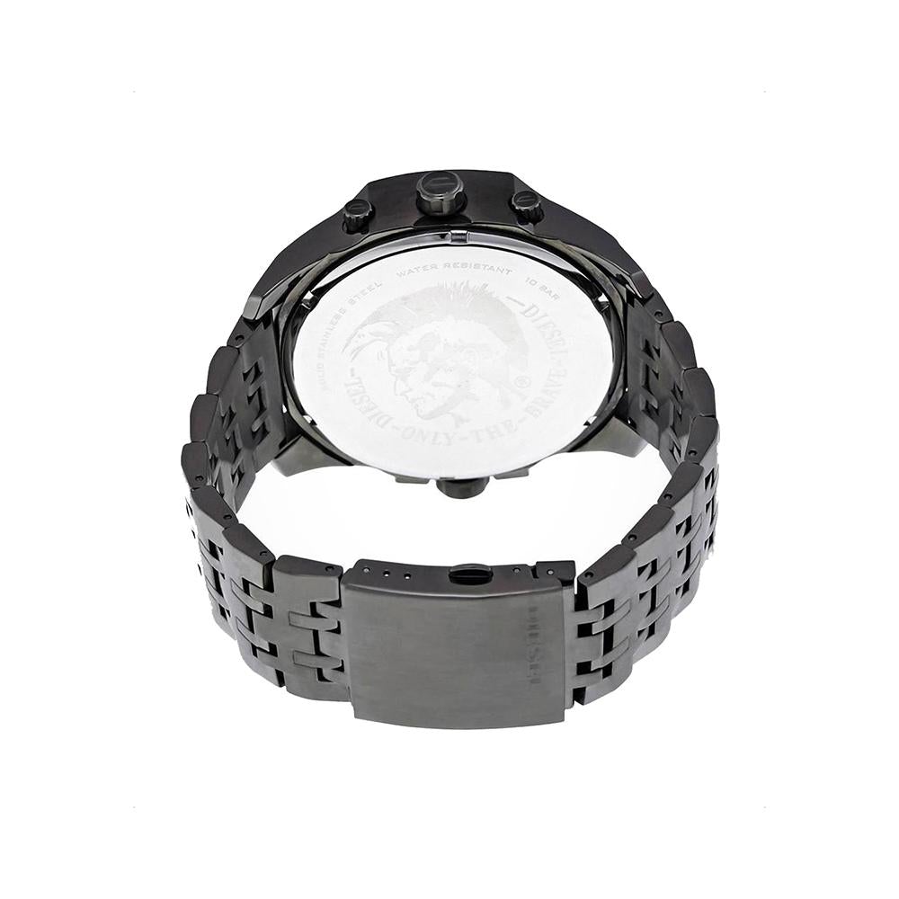 Diesel Dz7372 Men S Uber Chief Gunmetal Watch -korean beauty