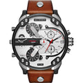 Diesel Dz7394 Men S Chronograph Mr Daddy 2 0 Brown Watch -korean beauty