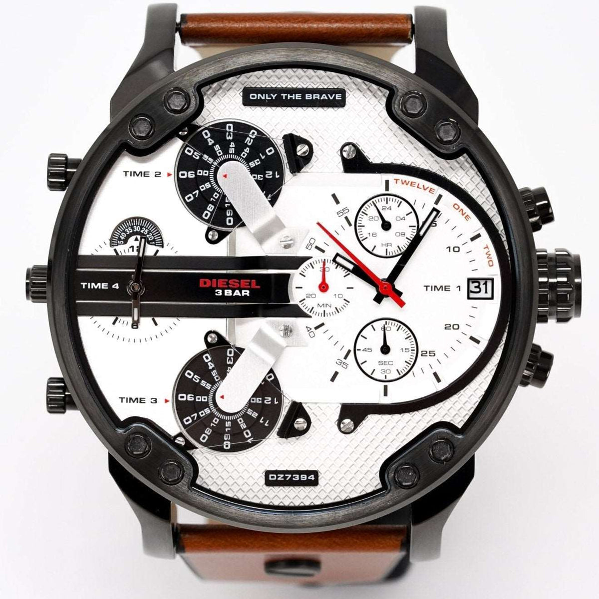Diesel Dz7394 Men S Chronograph Mr Daddy 2 0 Brown Watch -korean beauty