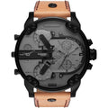 Diesel Dz7406 Men S Chronograph Mr Daddy 2 0 Brown Watch -korean beauty