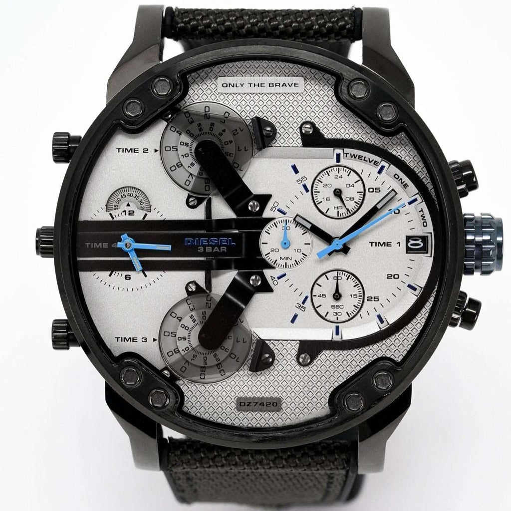 Diesel Dz7420 Men S Chronograph Mr Daddy 2 0 Grey Watch -korean beauty