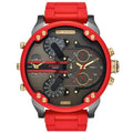Diesel Dz7430 Men S Chronograph Mr Daddy 2 0 Red Watch -korean beauty
