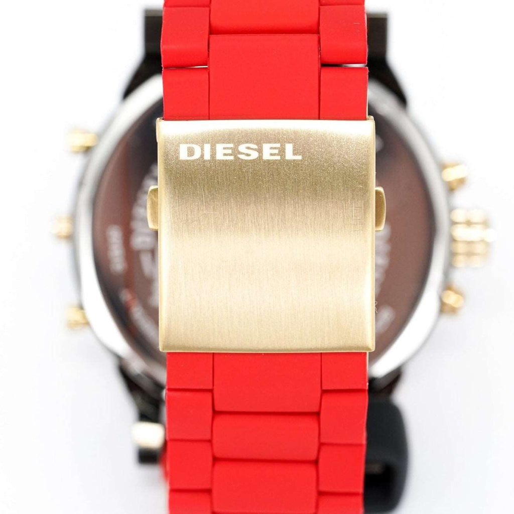 Diesel Dz7430 Men S Chronograph Mr Daddy 2 0 Red Watch -korean beauty