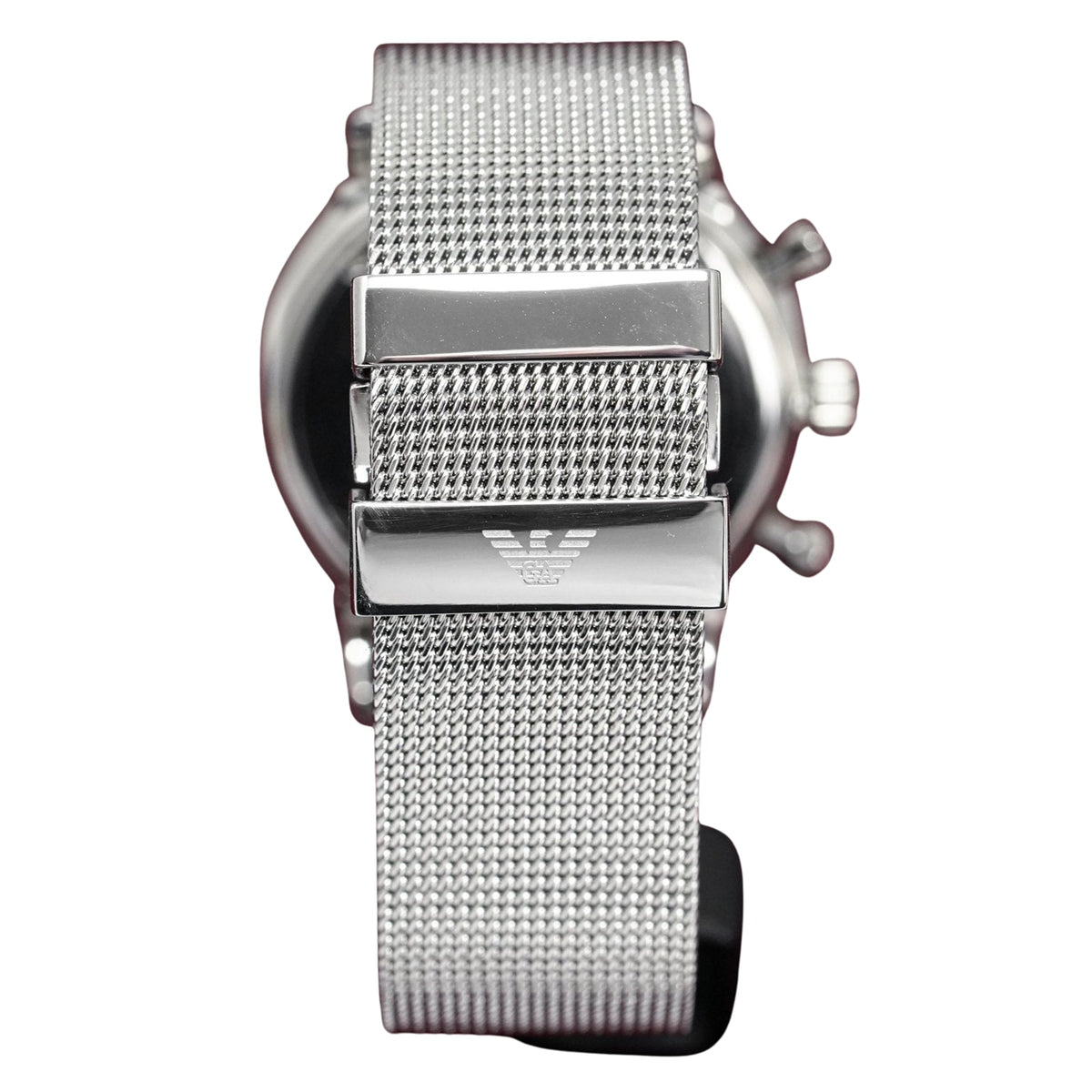 Emporio Armani Ar0390 Men S Chronograph Steel Watch -korean beauty