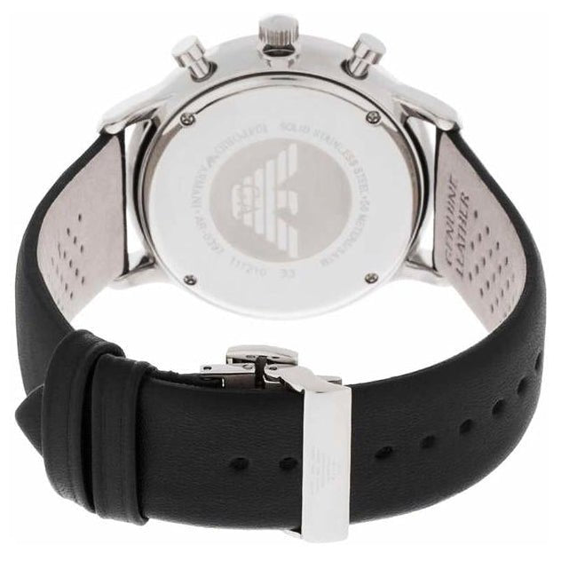 Emporio Armani Ar0397 Men S Gianni Black Watch -korean beauty