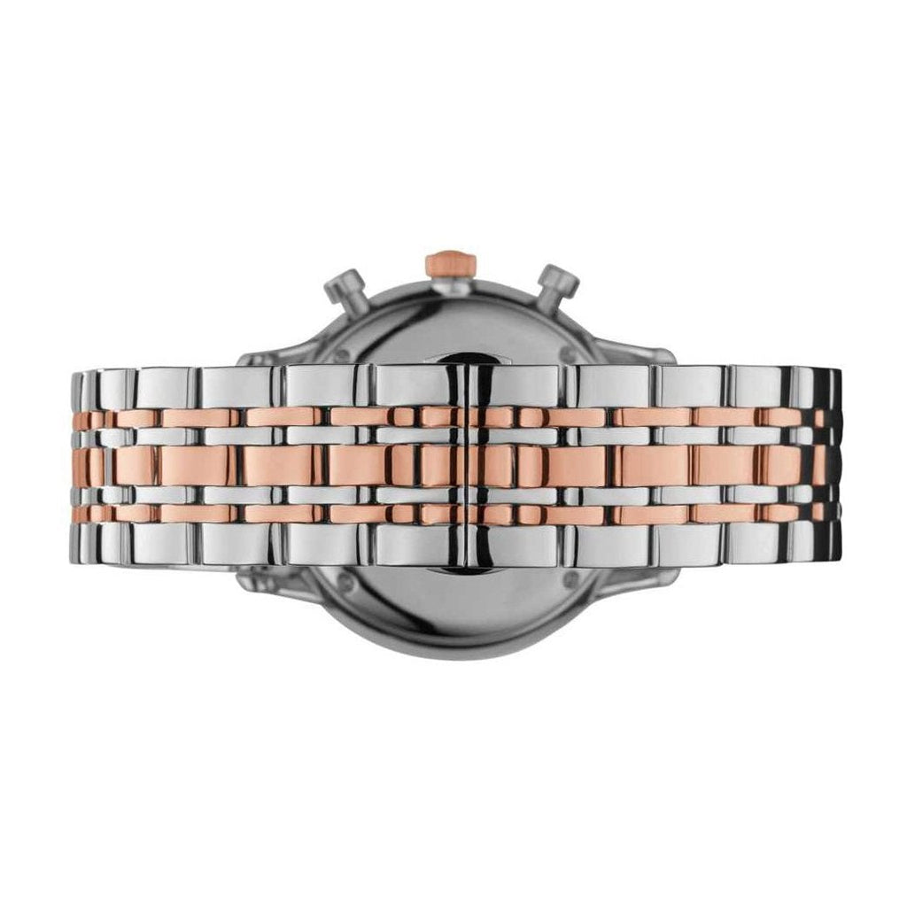 Emporio Armani Ar0399 Men S Silver Chronograph Watch -korean beauty