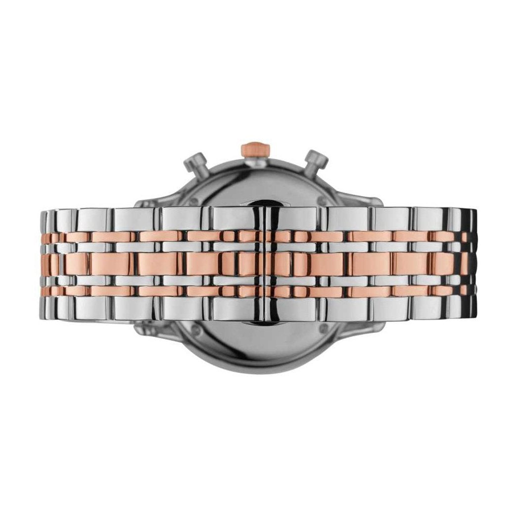 Emporio Armani Ar0399 Men S Silver Chronograph Watch -korean beauty