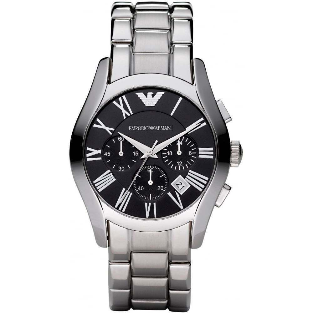Emporio Armani Ar0673 Men S Classic Gunmetal Chronograph Watch -korean beauty