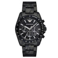 Emporio Armani Ar11027 Men S Sport Camo Black Chronograph -korean beauty