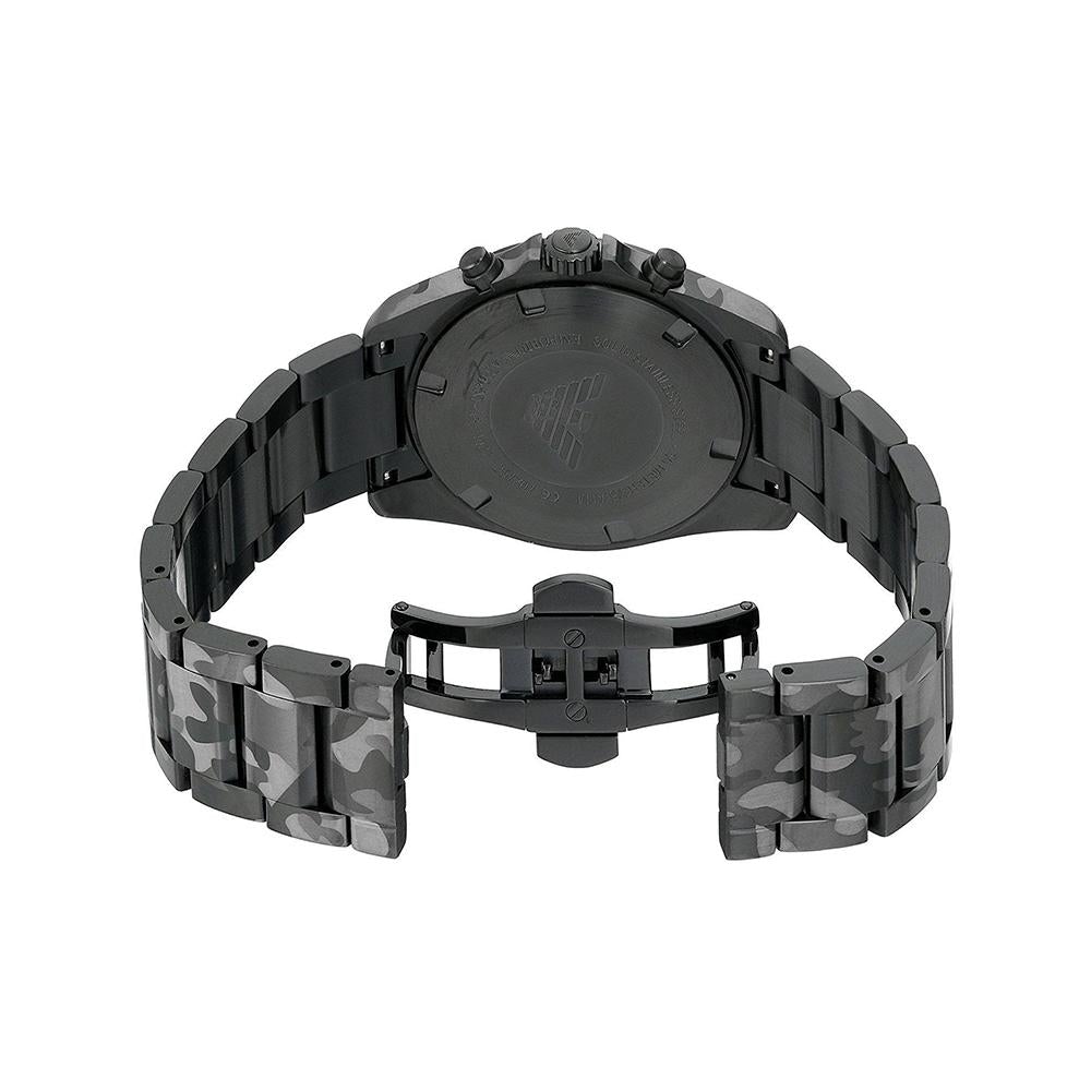 Emporio Armani Ar11027 Men S Sport Camo Black Chronograph -korean beauty