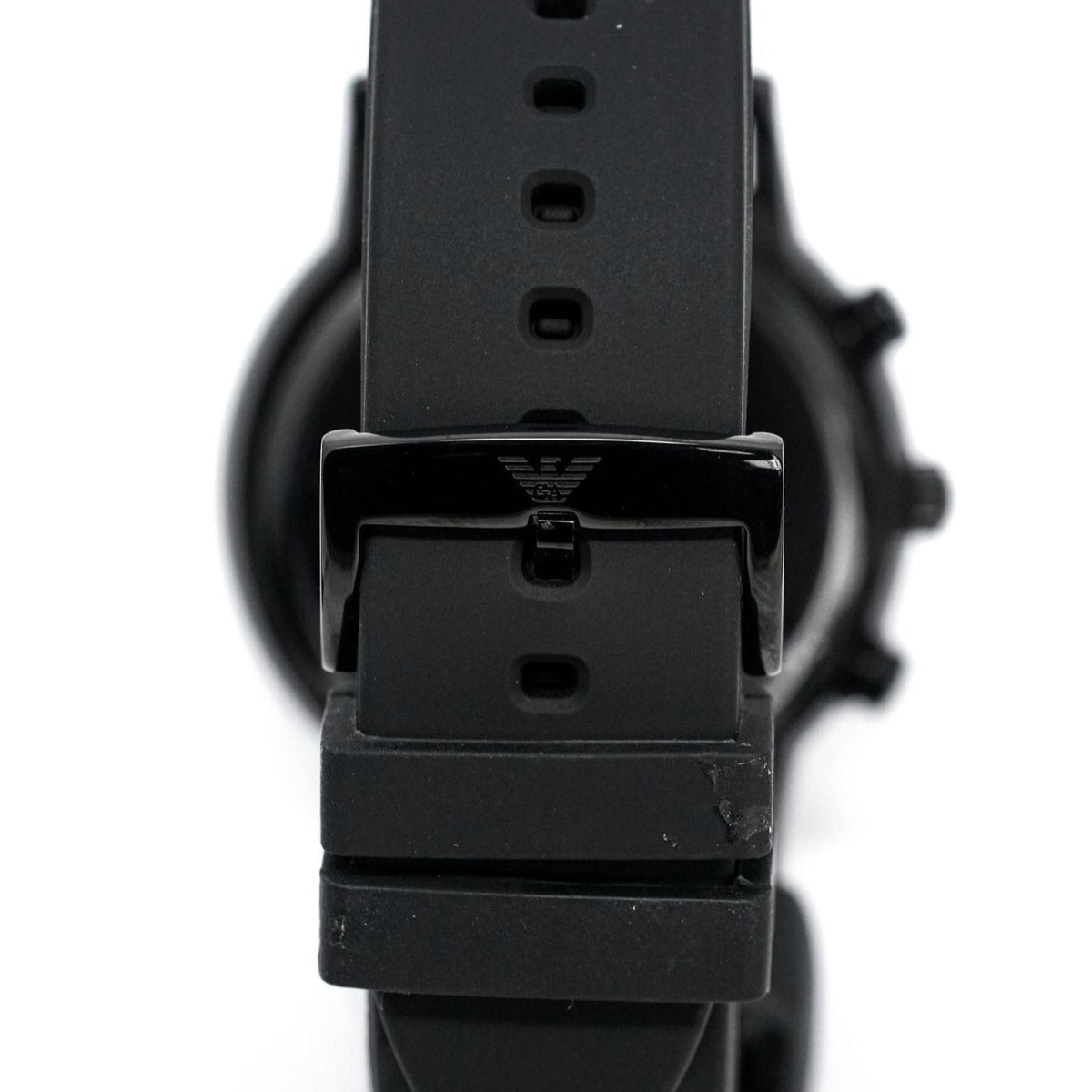 Emporio Armani Ar11048 Men S Luigi Chronograph Black Pvd Watch -korean beauty