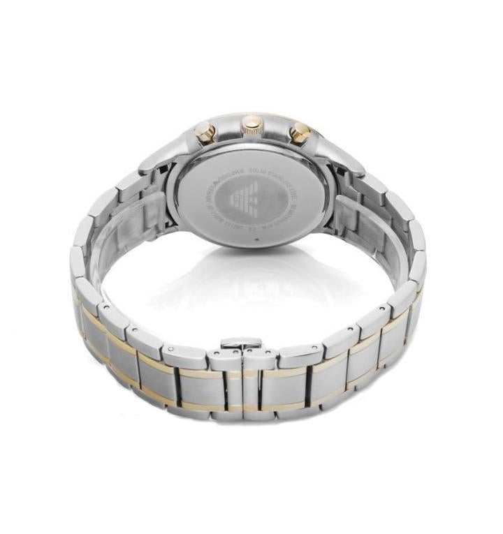 Emporio Armani Ar11076 Men S Two Tone Chronograph Watch -korean beauty