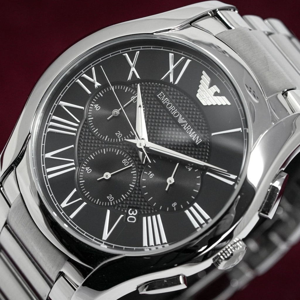 Emporio Armani Ar11083 Men S Chronograph Black Watch -korean beauty