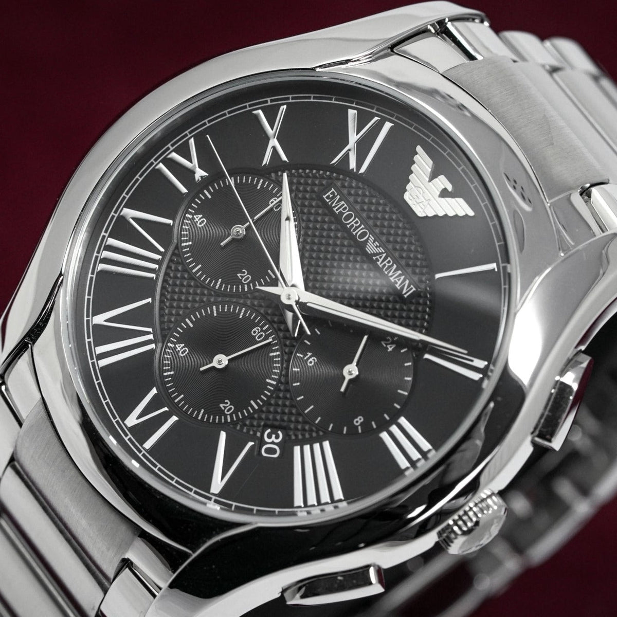 Emporio Armani Ar11083 Men S Chronograph Black Watch -korean beauty
