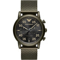 Emporio Armani Ar11115 Men S Sport Khaki Green Watch -korean beauty