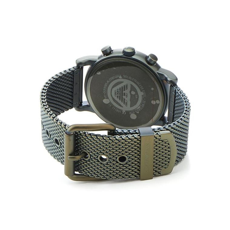 Emporio Armani Ar11115 Men S Sport Khaki Green Watch -korean beauty