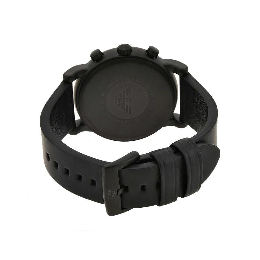 Emporio Armani Ar11133 Men S Luigi Black Chronograph Watch -korean beauty