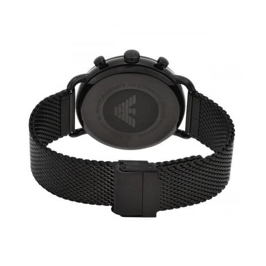 Emporio Armani Ar11142 Men S Aviator Black Watch -korean beauty