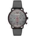 Emporio Armani Ar11168 Men S Aviator Black Watch -korean beauty