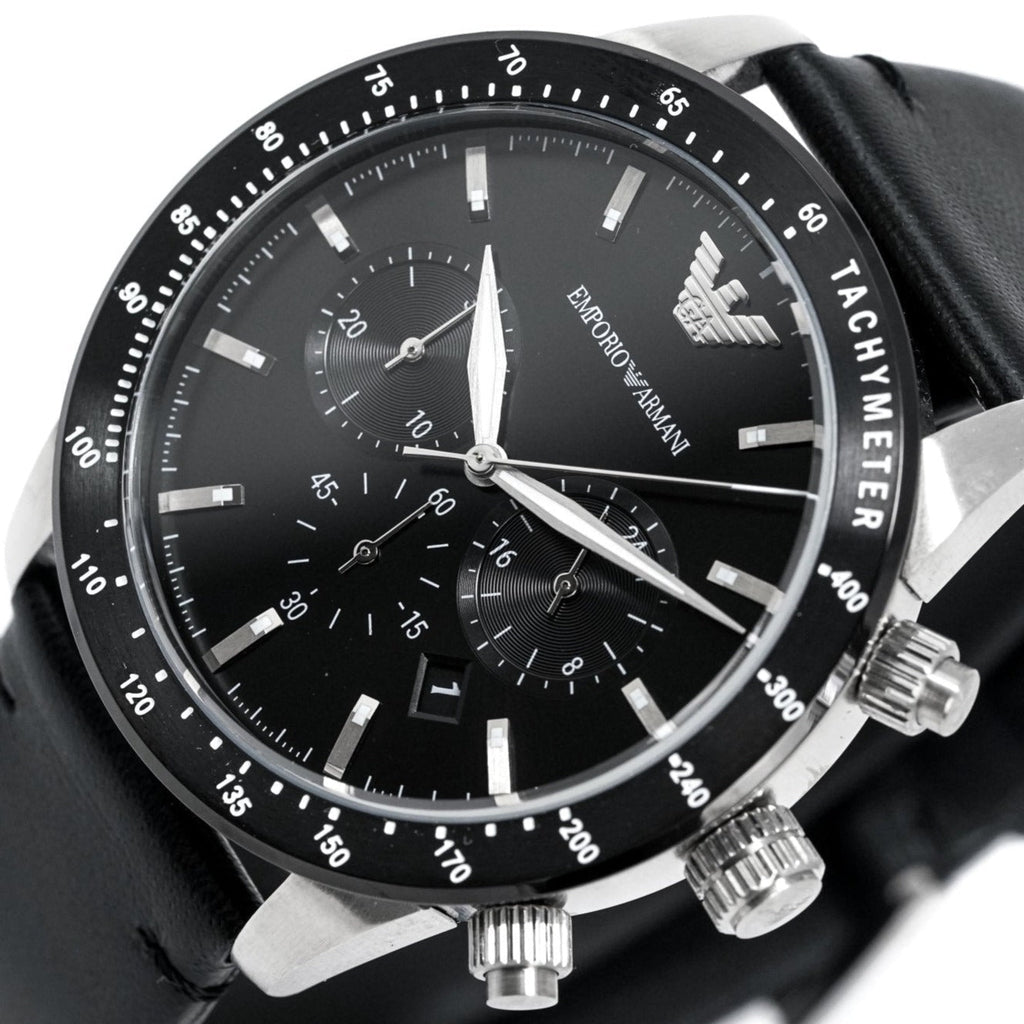 Emporio Armani Ar11243 Men S Sport Mario Chronograph Watch -korean beauty