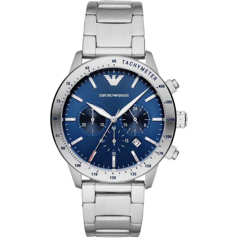 Emporio Armani Ar11306 Men S Mario Chronograph Watch -korean beauty