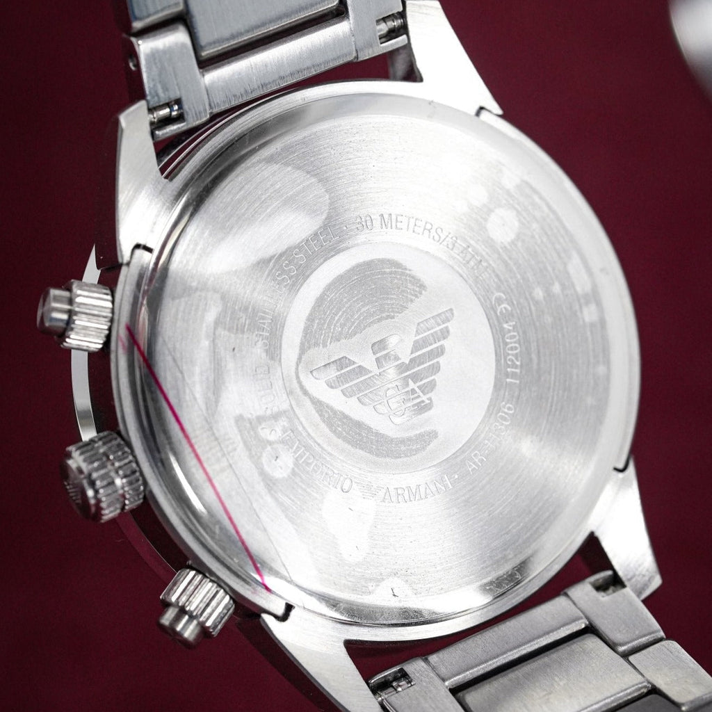 Emporio Armani Ar11306 Men S Mario Chronograph Watch -korean beauty