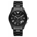 Emporio Armani Ar1400 Men S Black Chronograph Watch -korean beauty