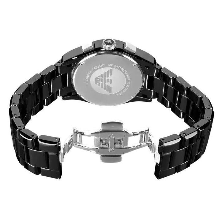 Emporio Armani Ar1400 Men S Black Chronograph Watch -korean beauty