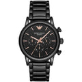 Emporio Armani Ar1509 Men S Rose Gold Chronograph Watch -korean beauty