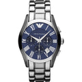 Emporio Armani Ar1635 Men S Blue Chronograph Watch -korean beauty